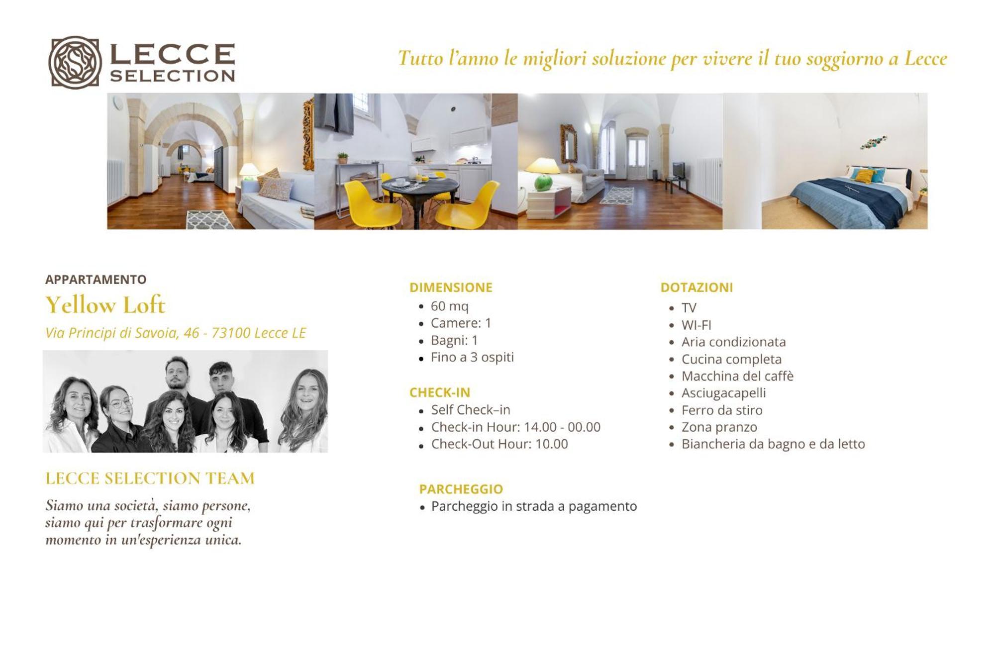 Yellow Loft - Lecce Selection Eksteriør bilde